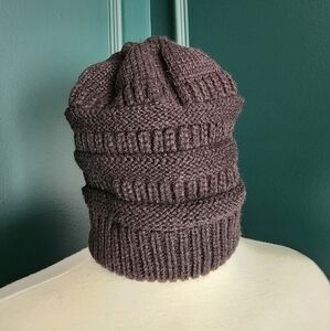 Ponytail Toque Lined with Satin